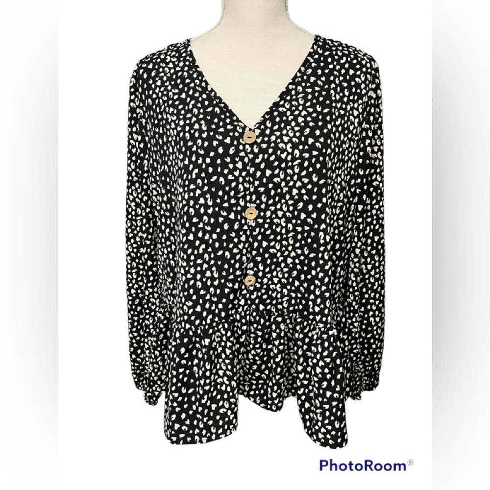 Shein Curve Blouse